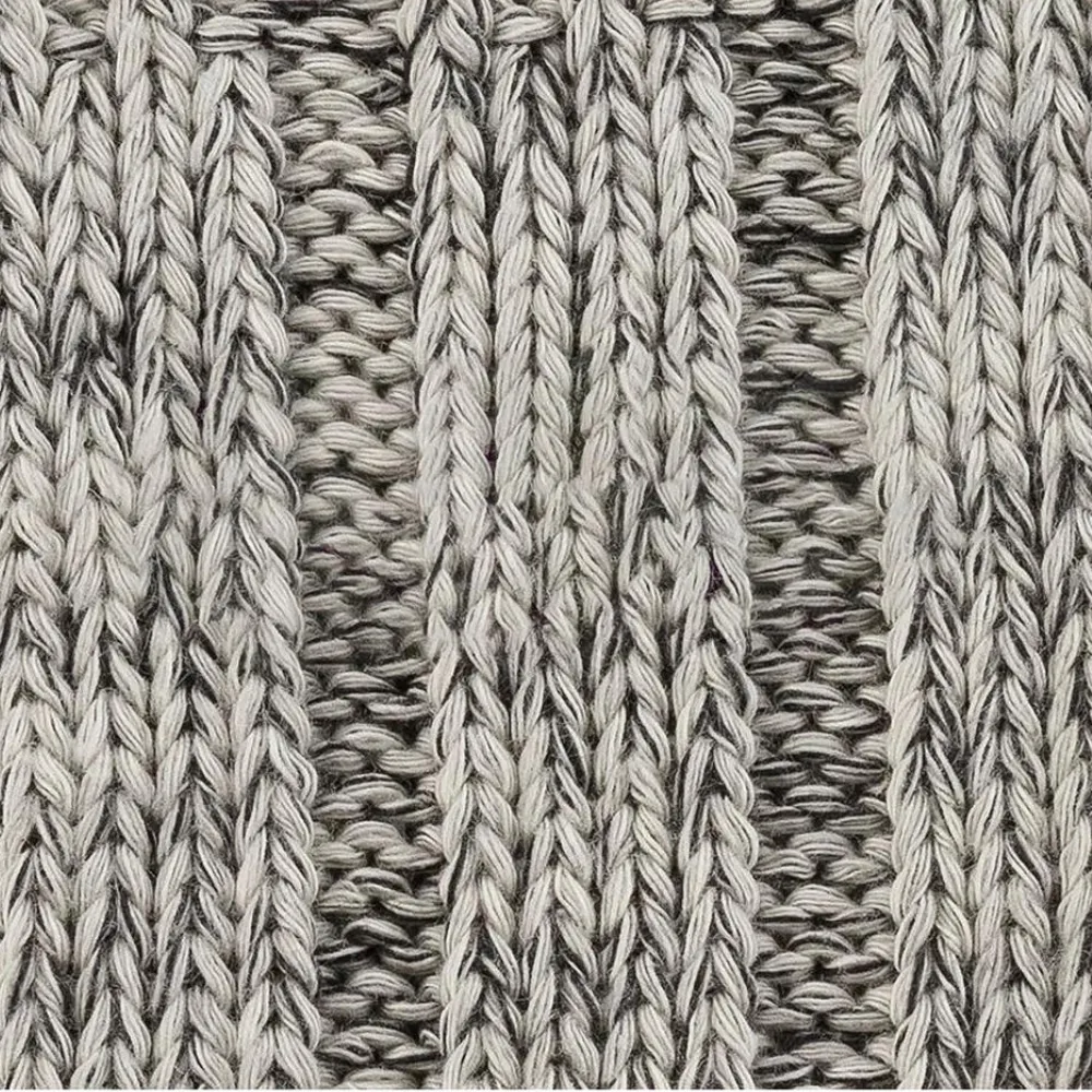 Cotton Twist Socks in Light Grey