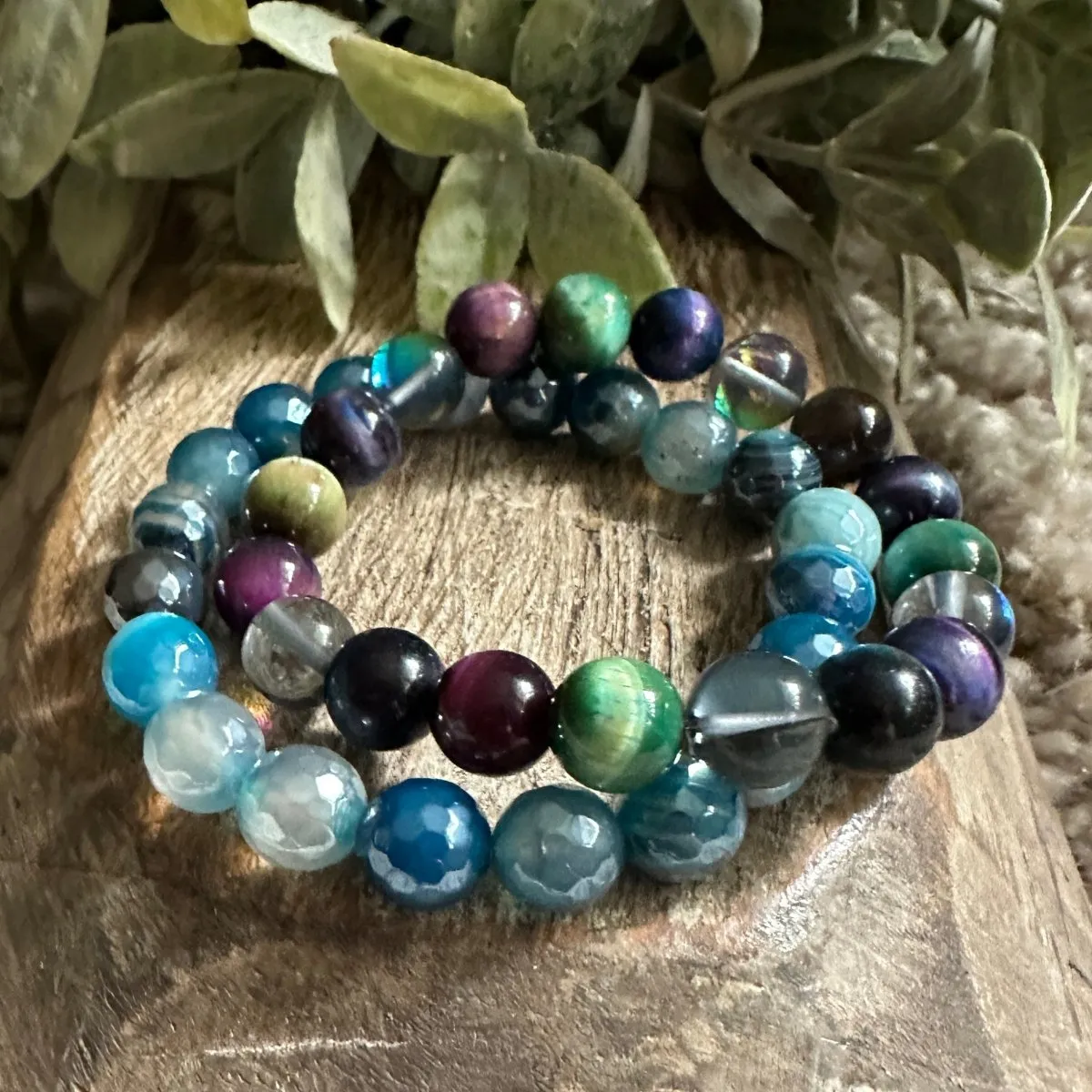 Crystal Sea Agate Chunky