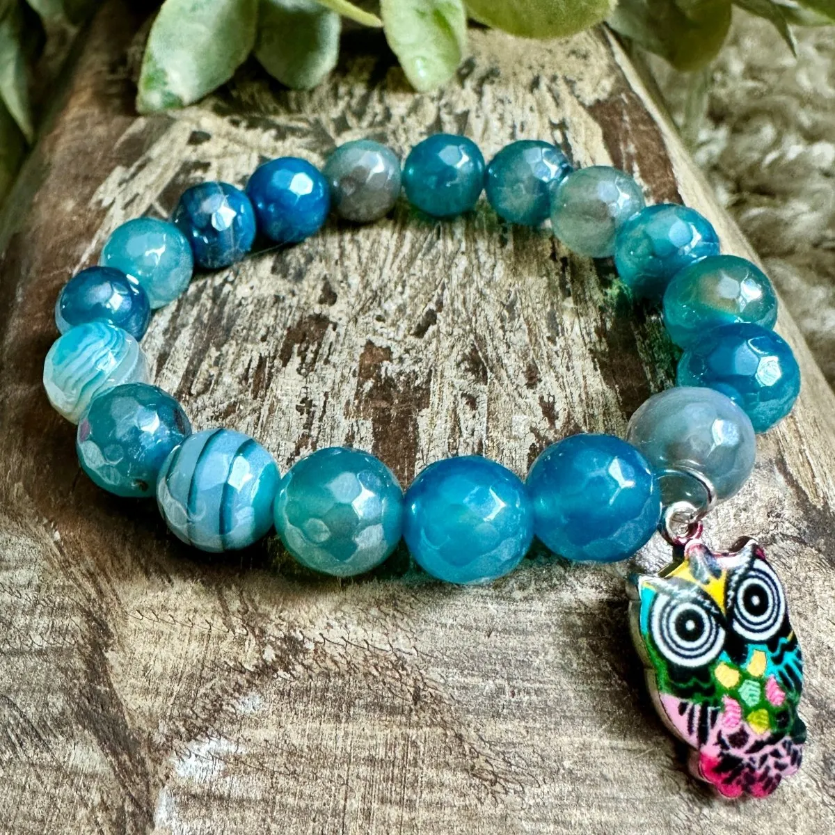 Crystal Sea Agate Chunky