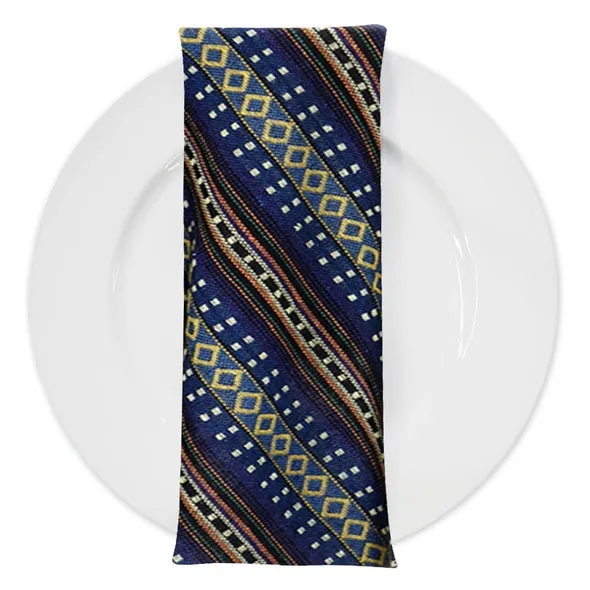 Ethnic Stripe (Knit-Look) Table Napkin