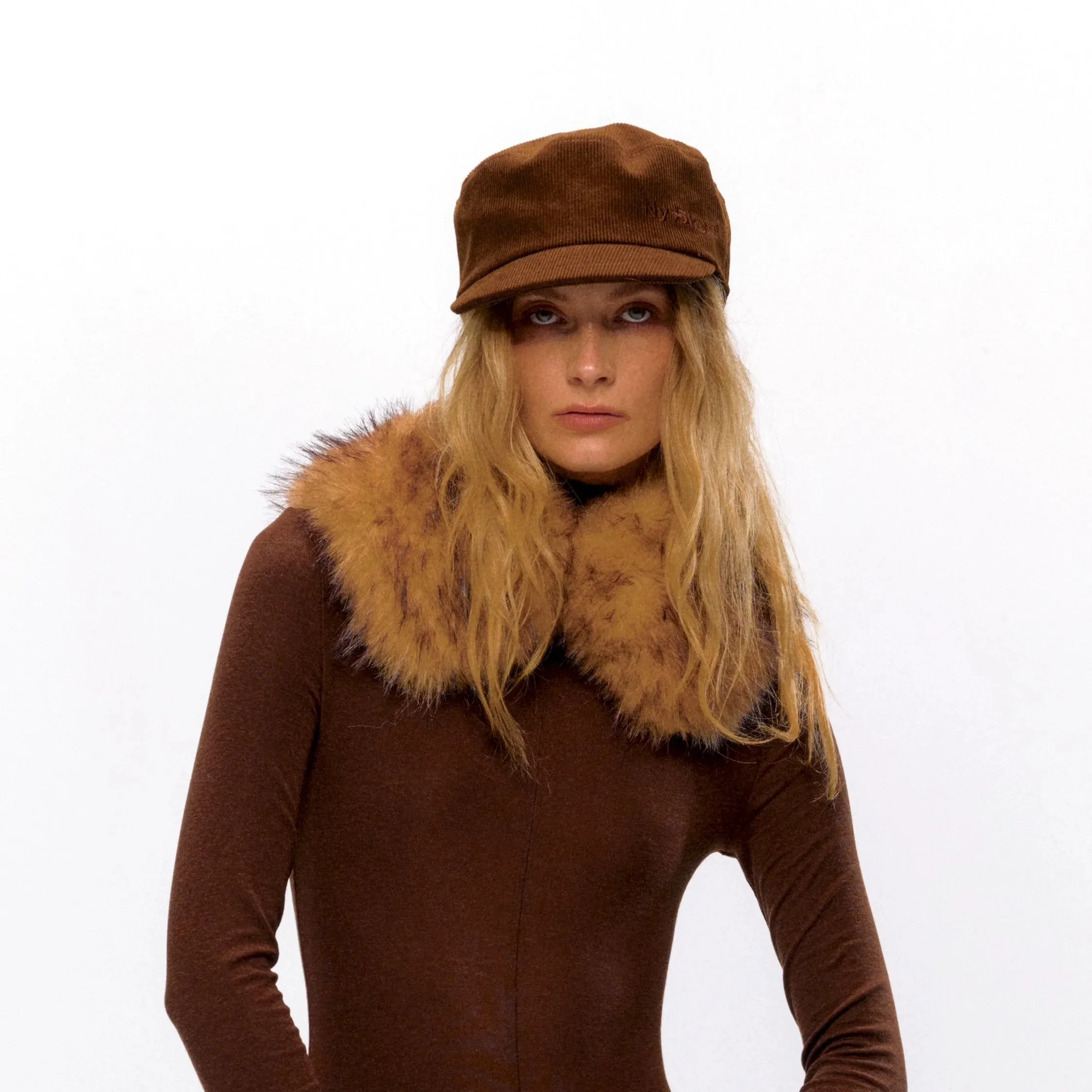 Faux Fur Collar Scarf