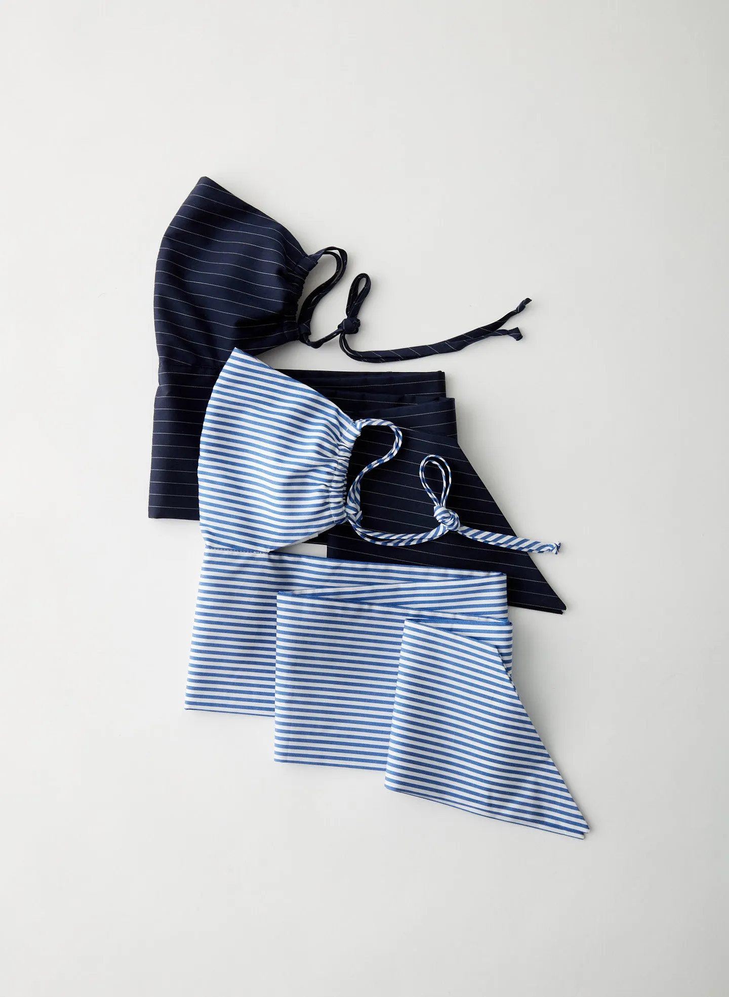 Finn Twill Stripe Scarf Mask