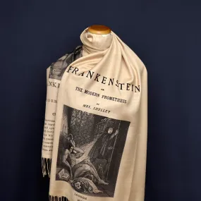 Frankenstein by Mary Shelley Shawl Scarf Wrap
