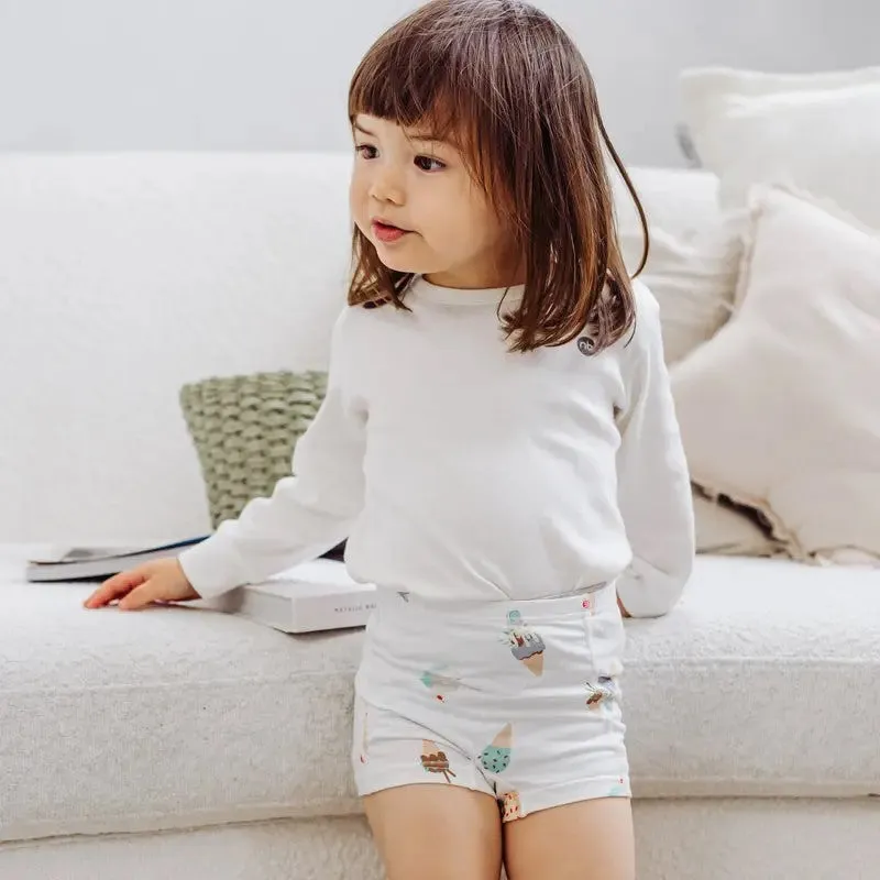 Girls Boy Short Underwear (Bamboo, 2 Pack) - Sweet Treats