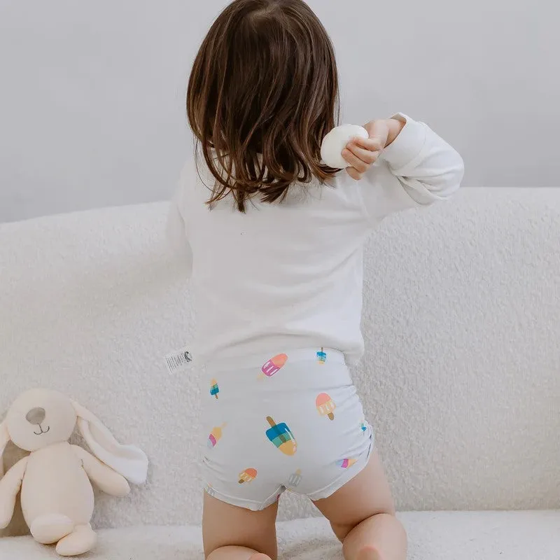 Girls Boy Short Underwear (Bamboo, 2 Pack) - Sweet Treats