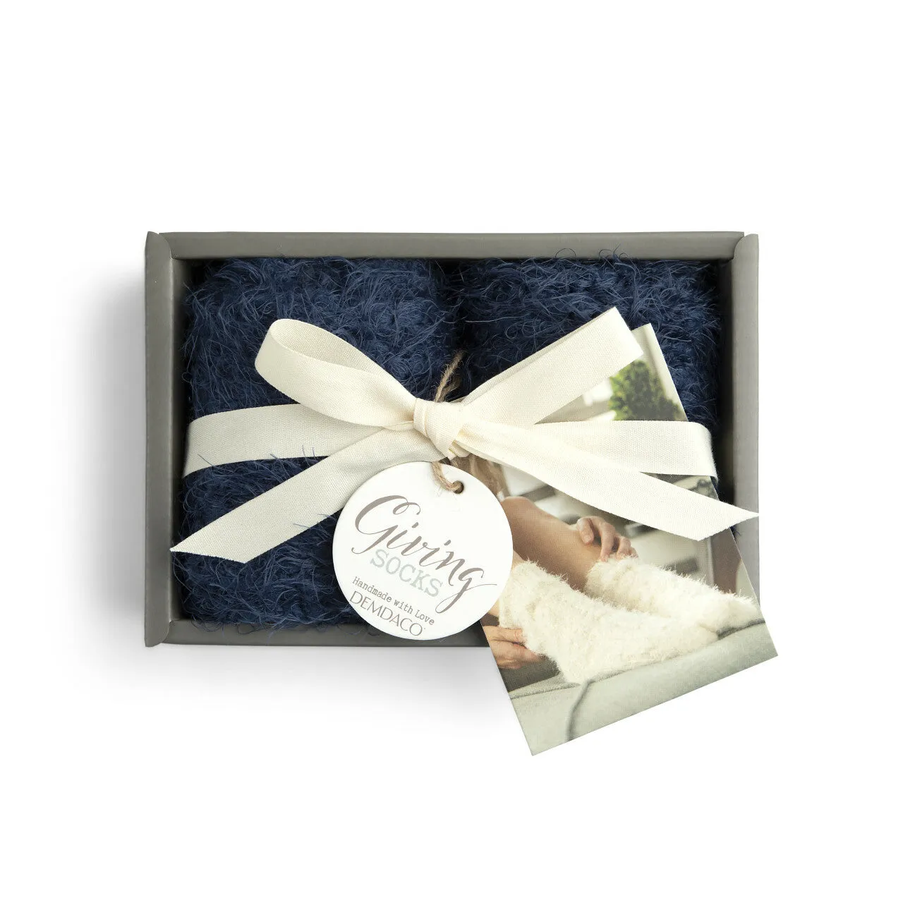 Giving Socks Women Navy