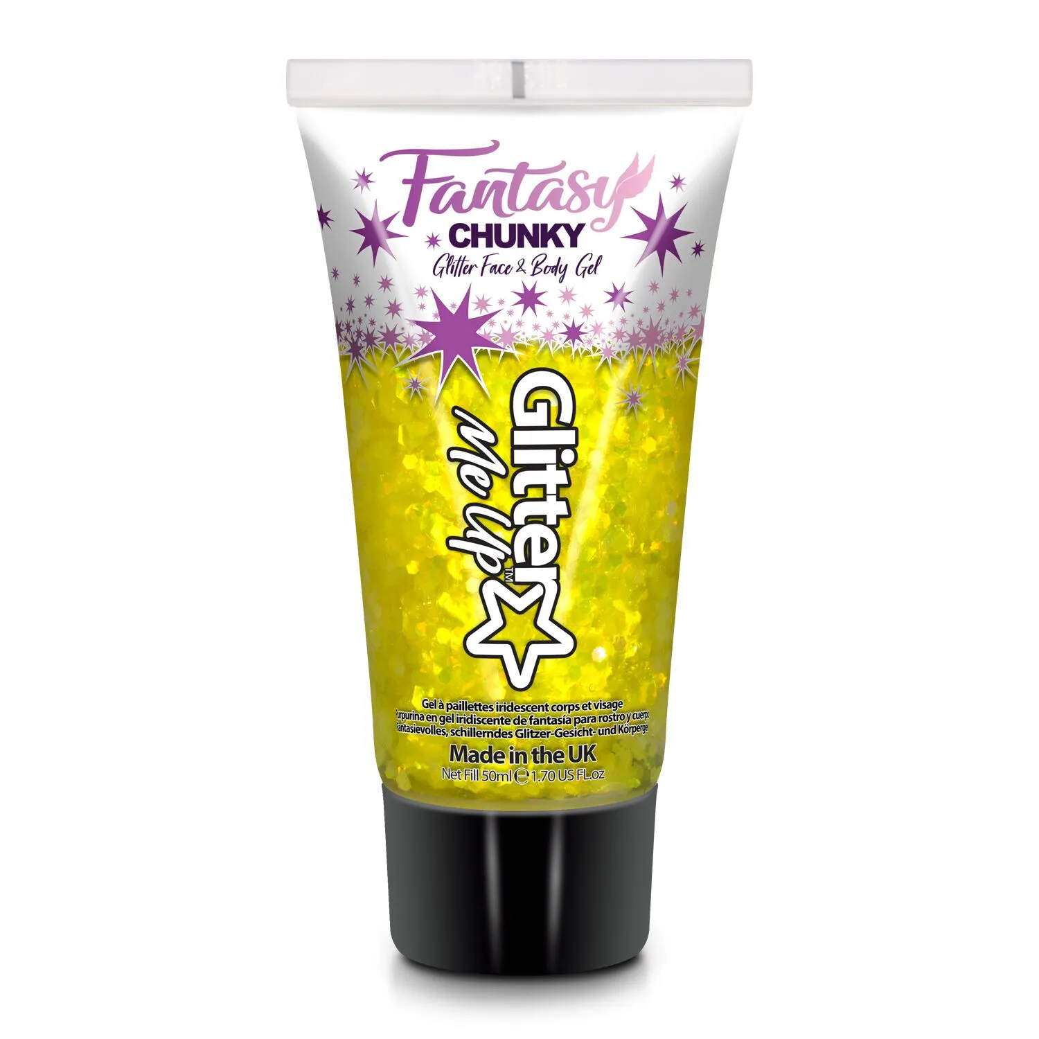 Golden Griffin Chunky Glitter Face Body Gel 50ml