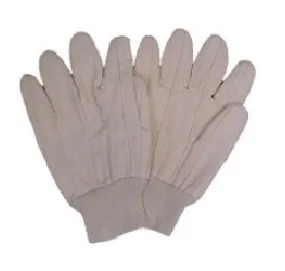 Heavy Weight Cotton Canvas Gloves with Knit Wrist | 18 oz