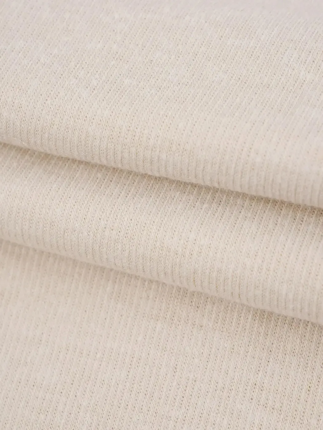 Hemp & Recycled Polyester Mid Weight Stretched Jersey Fabric ( KJ19802， 2 colors )