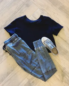 HN OLD SCHOOL MineralWash Jogger Pants