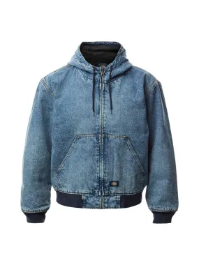 Hooded Denim Jacket
