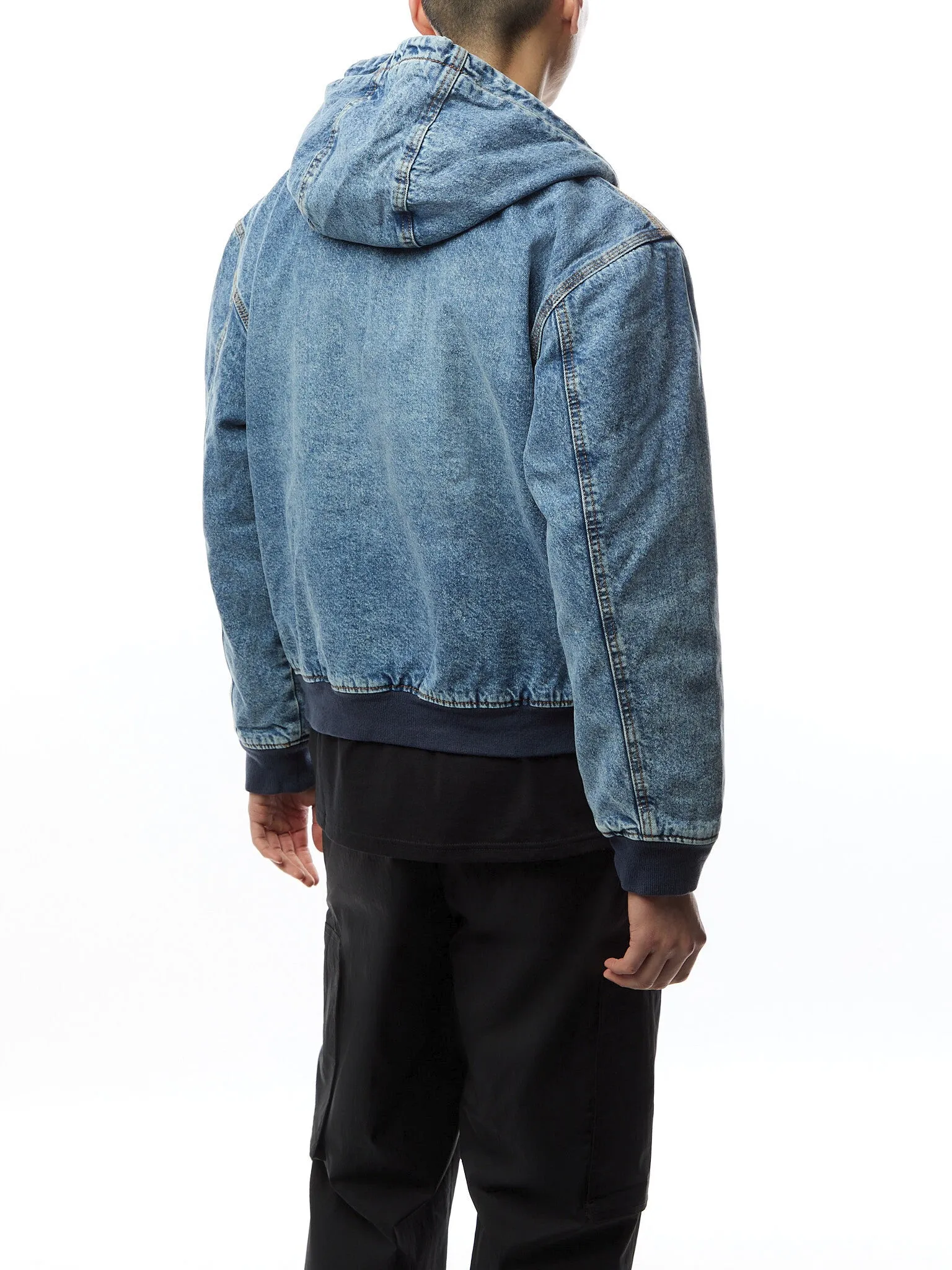 Hooded Denim Jacket