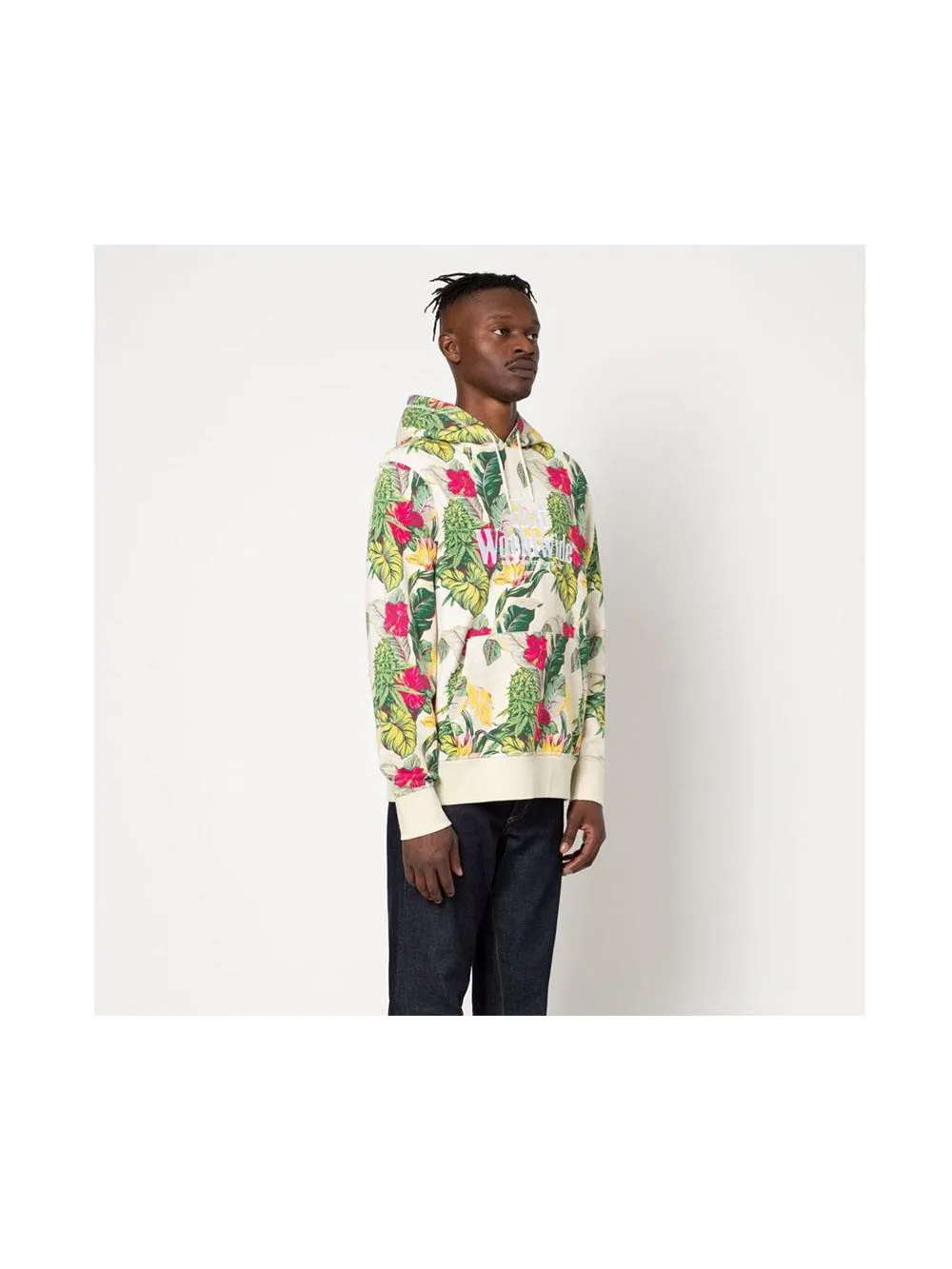 Huf Paraiso Pullover Hoodie Natural FL00118