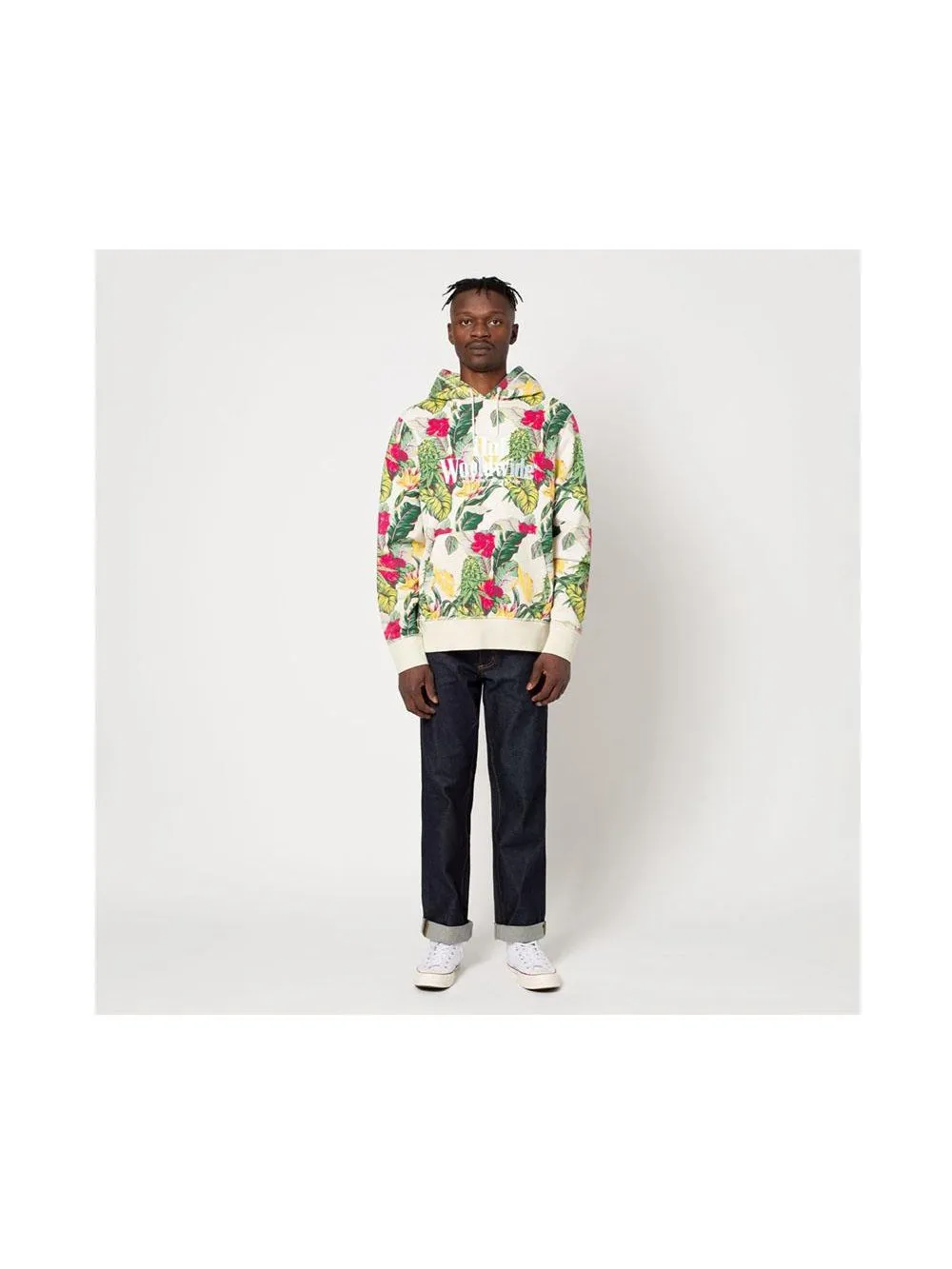 Huf Paraiso Pullover Hoodie Natural FL00118