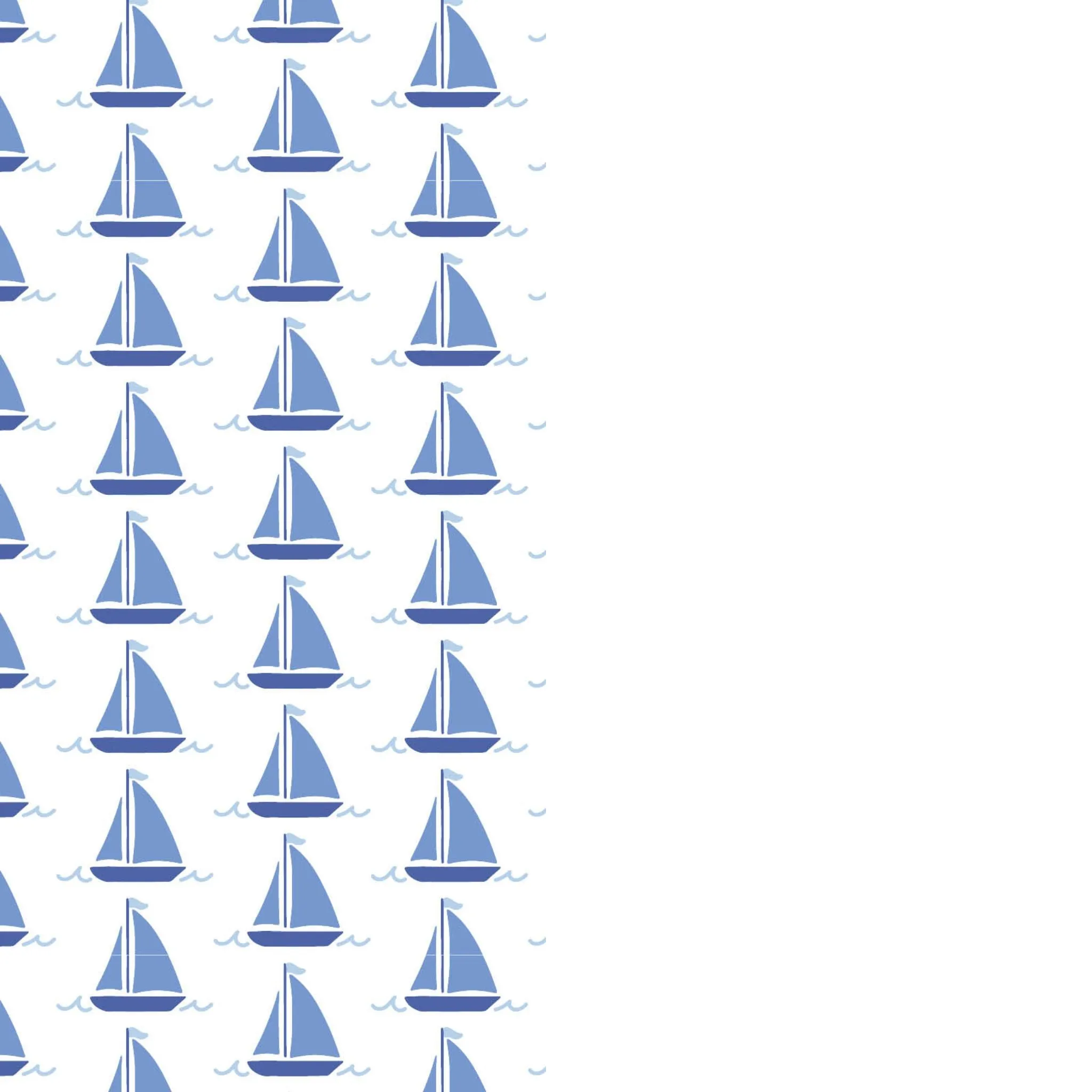 James Underwear Set - Sailing Away & White