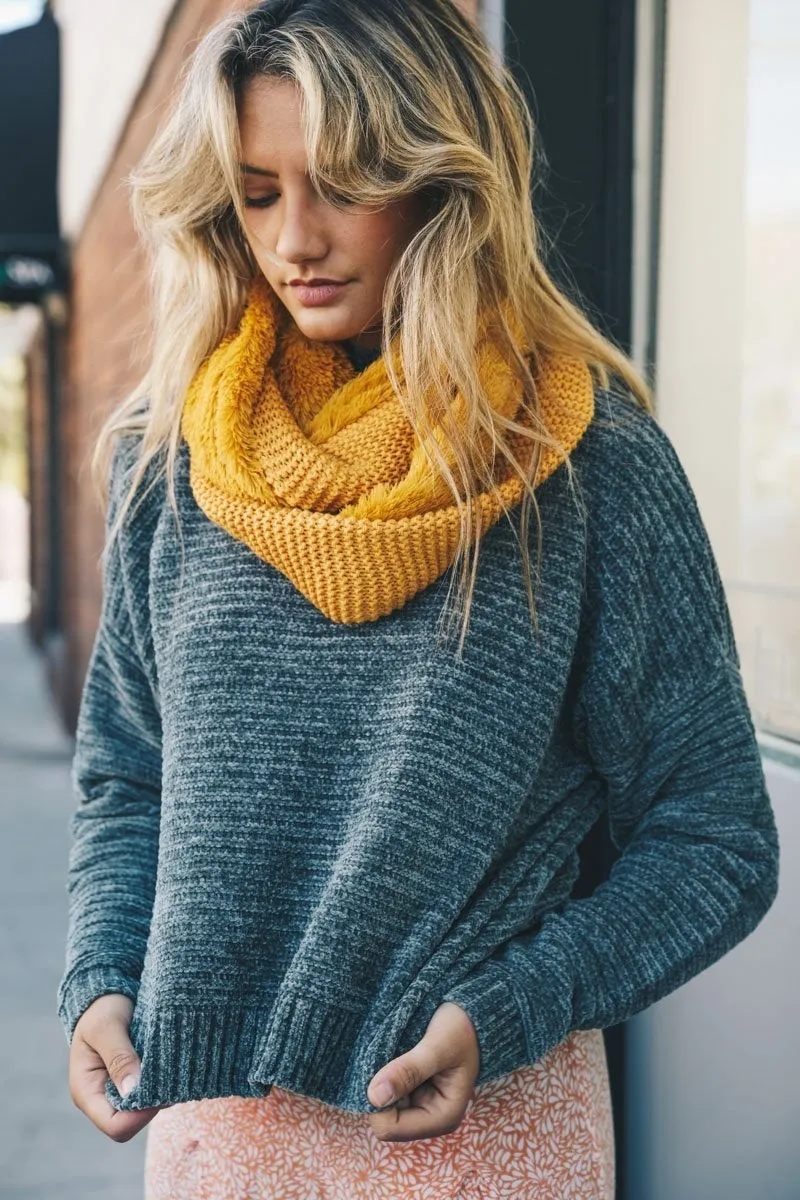 Knit Infinity Scarf (6 colors)