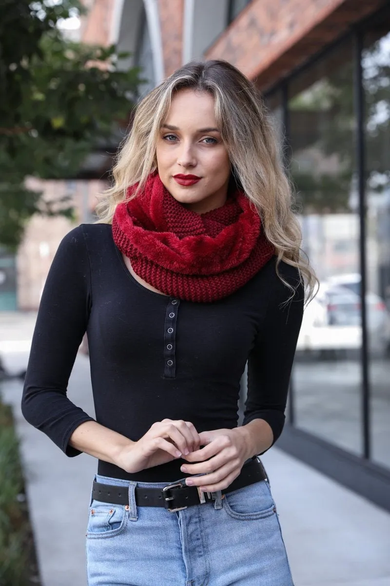 Knit Infinity Scarf (6 colors)