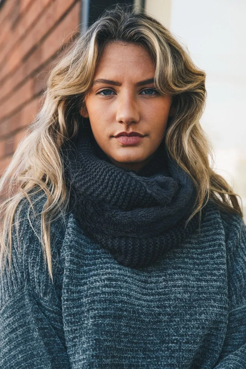 Knit Infinity Scarf (6 colors)