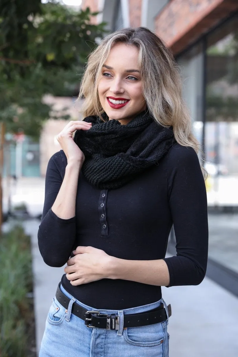Knit Infinity Scarf (6 colors)