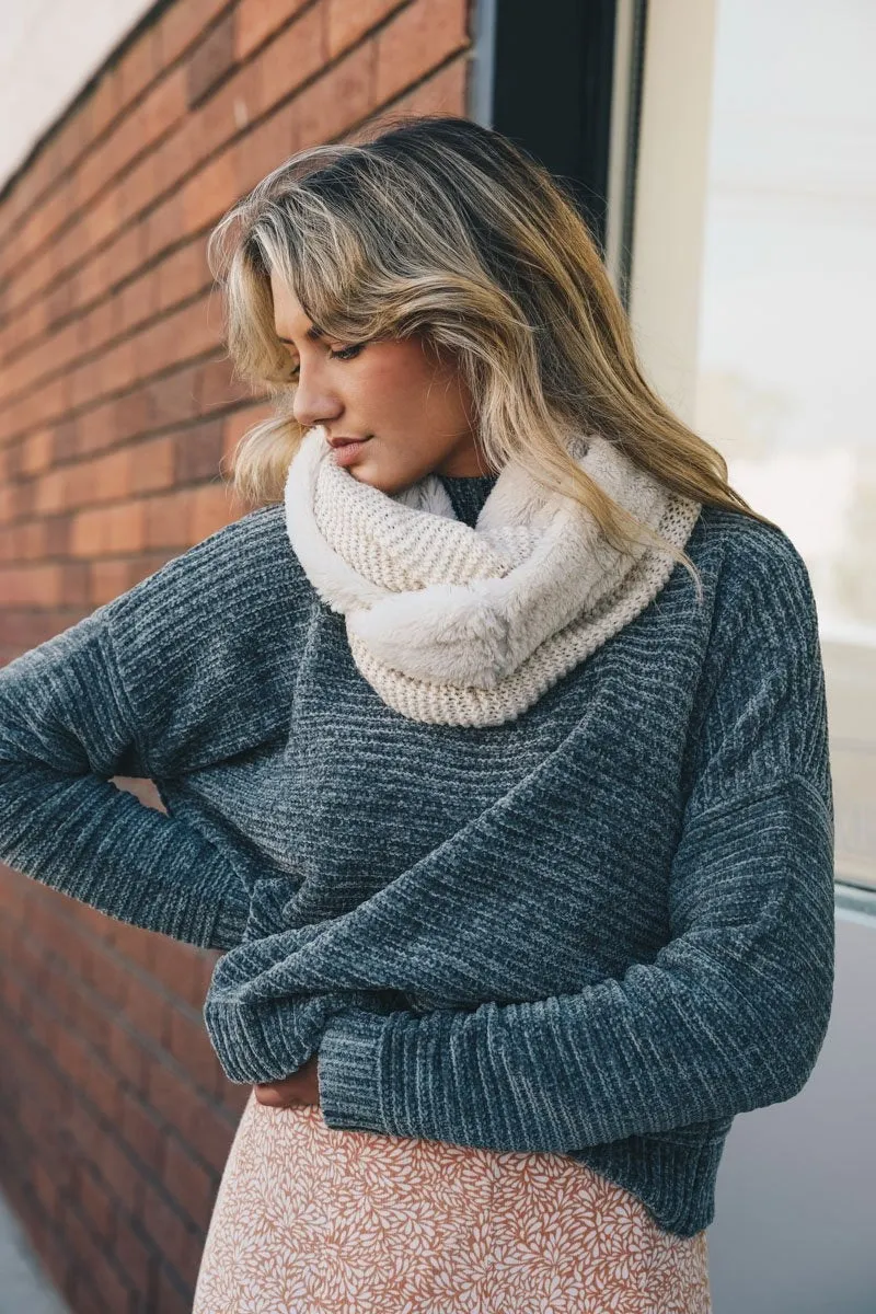 Knit Infinity Scarf (6 colors)