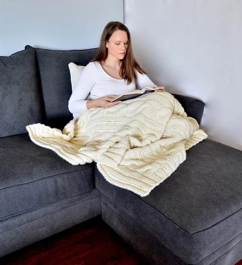 Knit Kit - Cabin Blanket