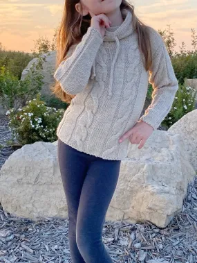 Knit Kit - The Kids Cable Pullover