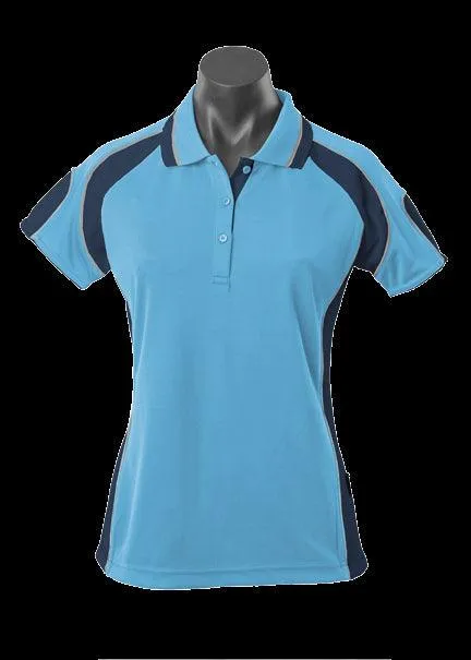 Ladies Murray Polo Sky/Navy