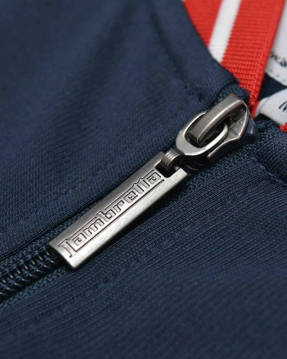 Lambretta Retro Navy Blue Vintage Track Top Jacket