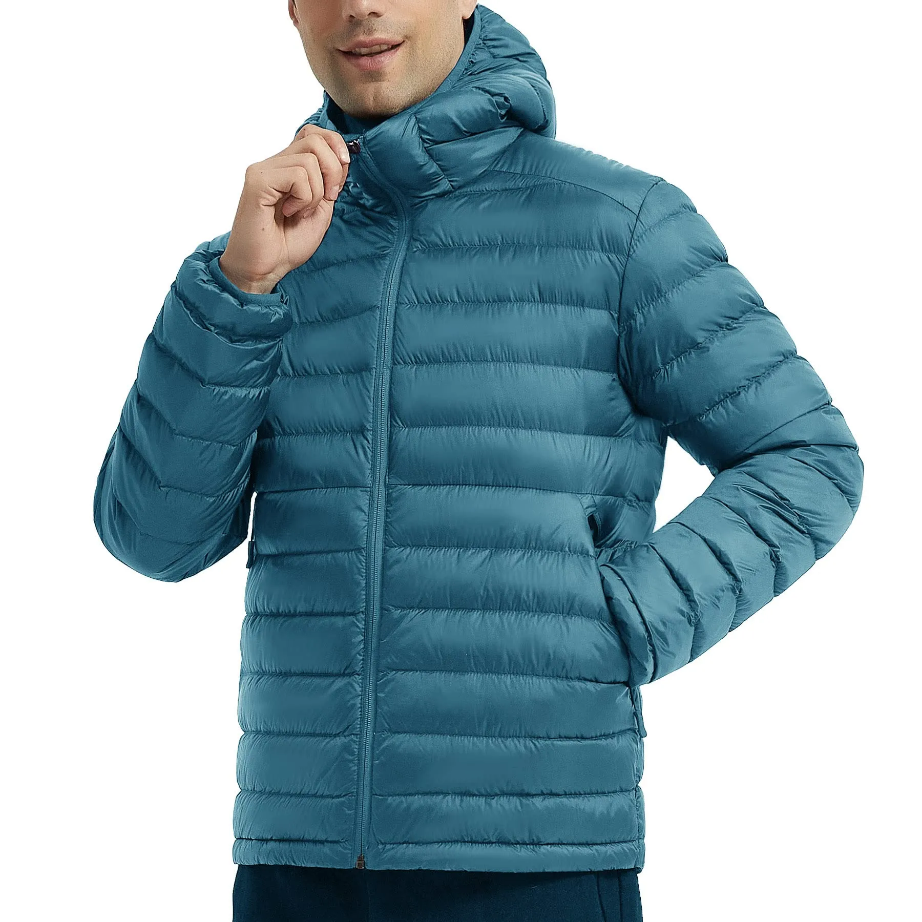 Lesmart Men's Lake Series Down Hooded Jacket
