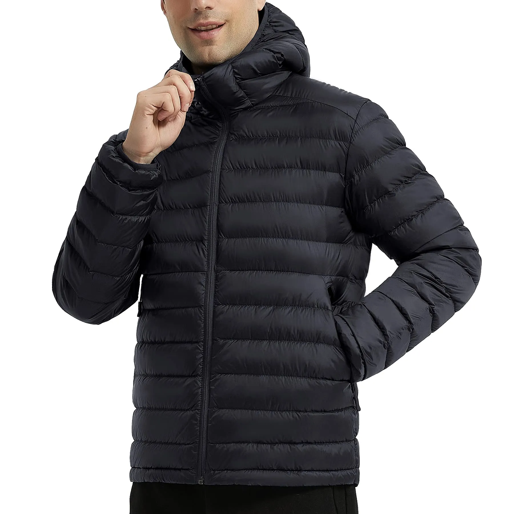 Lesmart Men's Lake Series Down Hooded Jacket