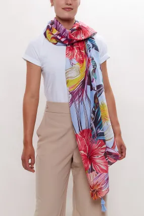 Louche Hot Tropics Printed Scarf