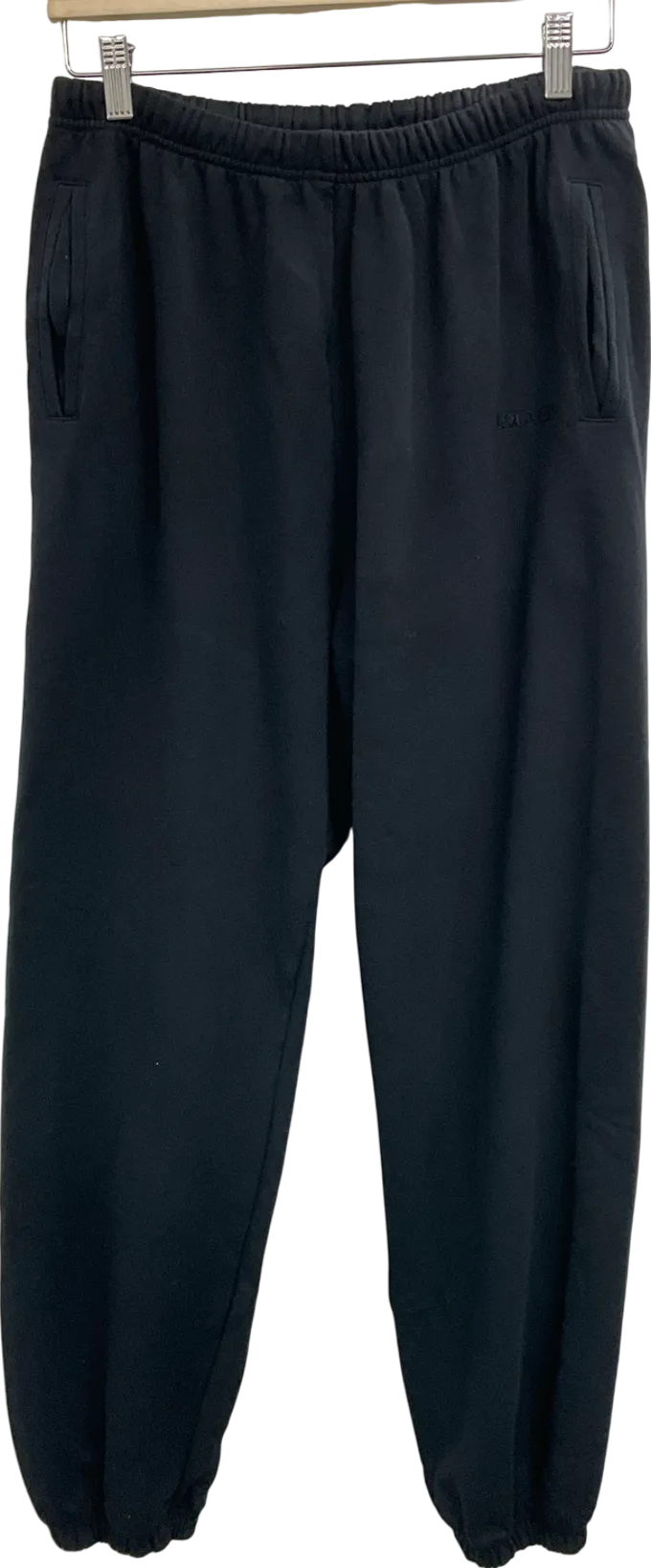 Lounge Black Essential Joggers UK M