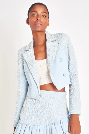 Loveshackfancy Carterio Crop Blazer