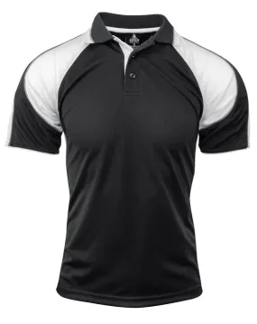 Mens Murray Polo Black/White