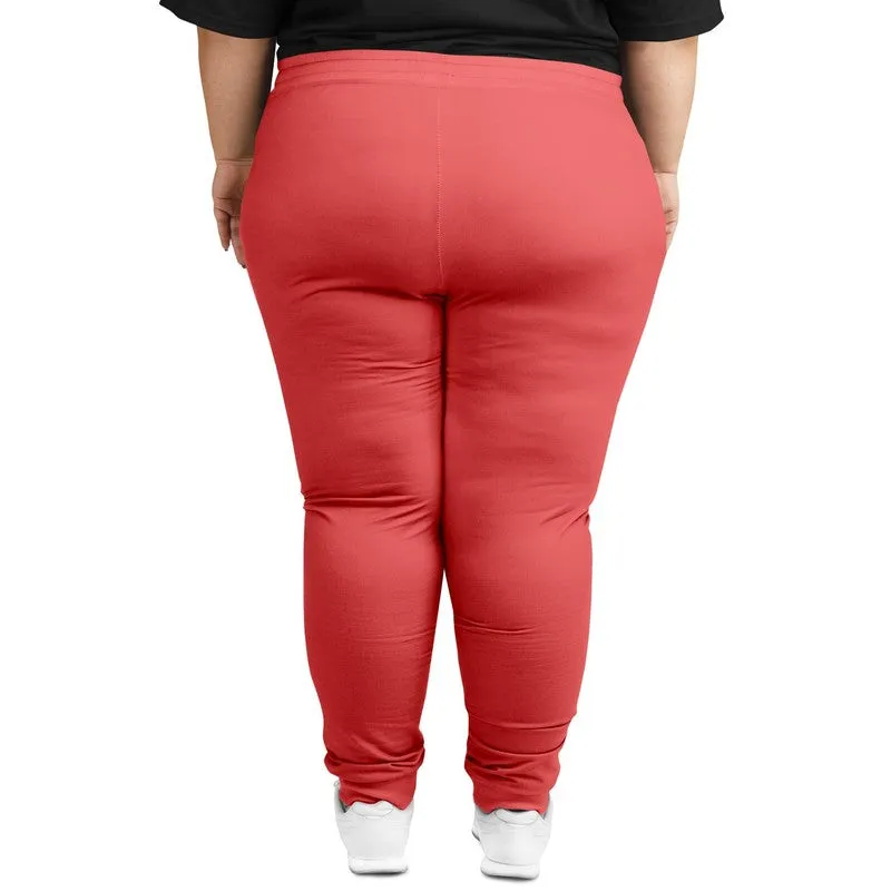 Midtone Red Joggers | Unisex | with PLUS sizes | C0M80Y60K0
