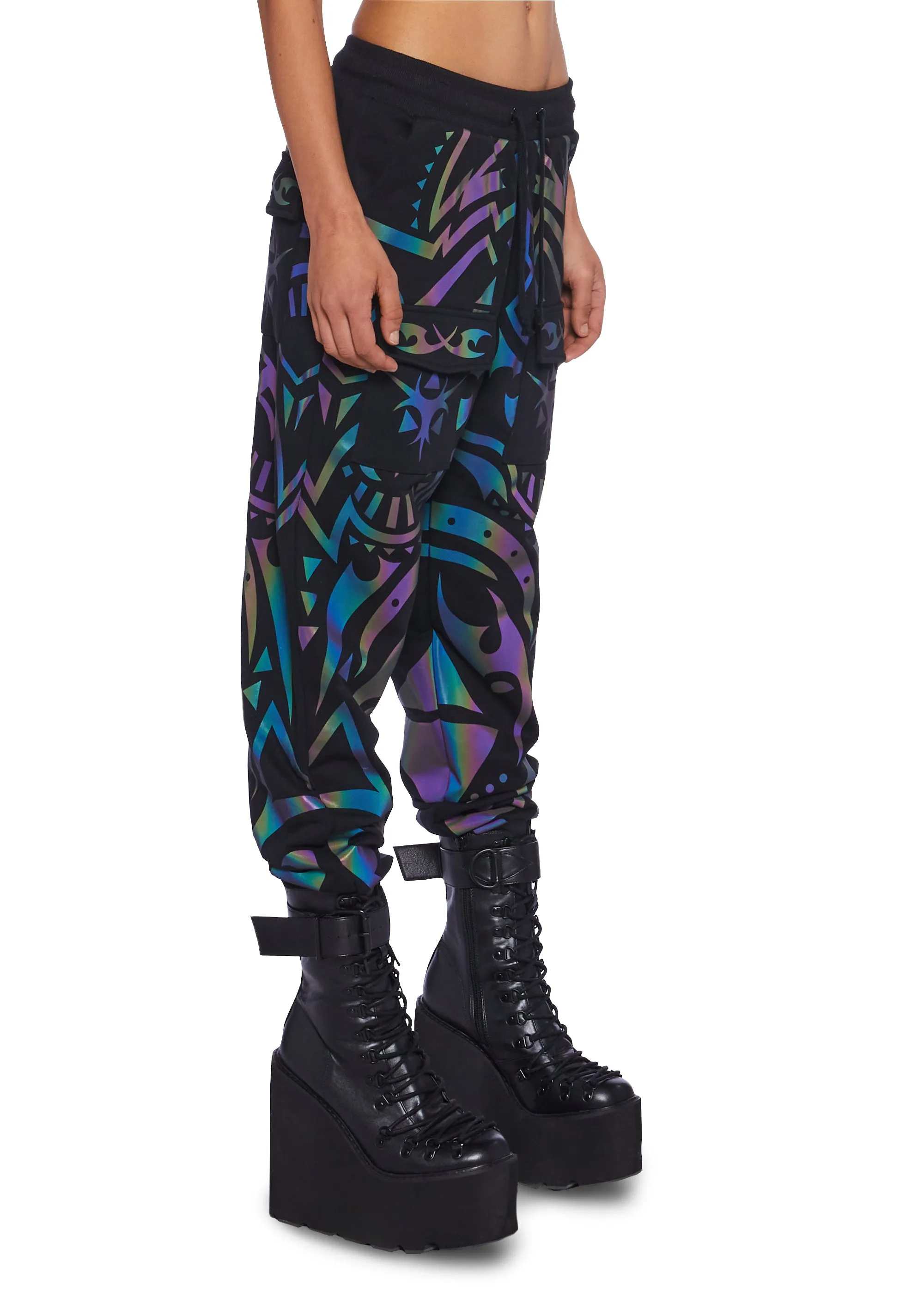 Moon Labyrinth Reflective Joggers