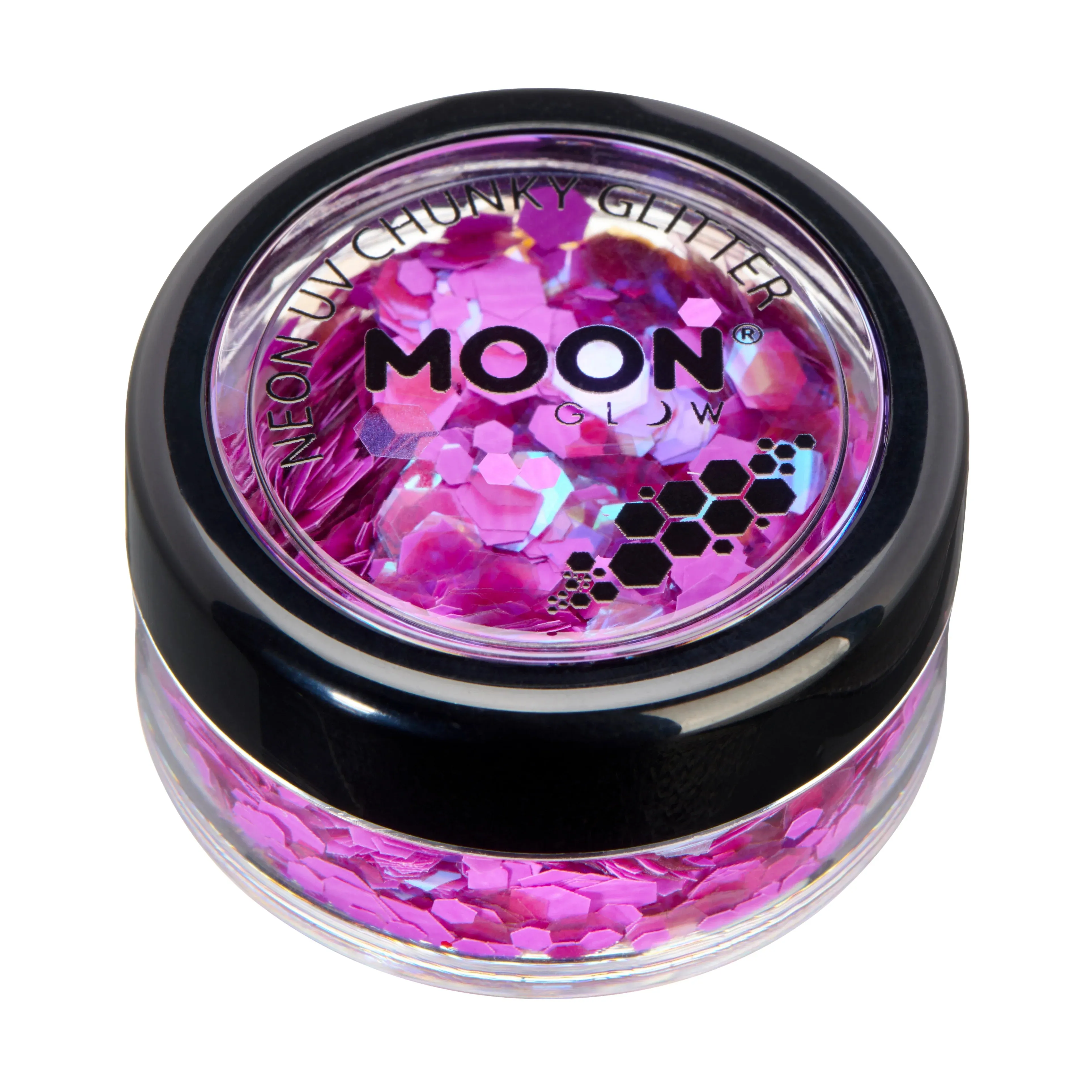 MOON NEON UV CHUNKY GLITTER SHAKER