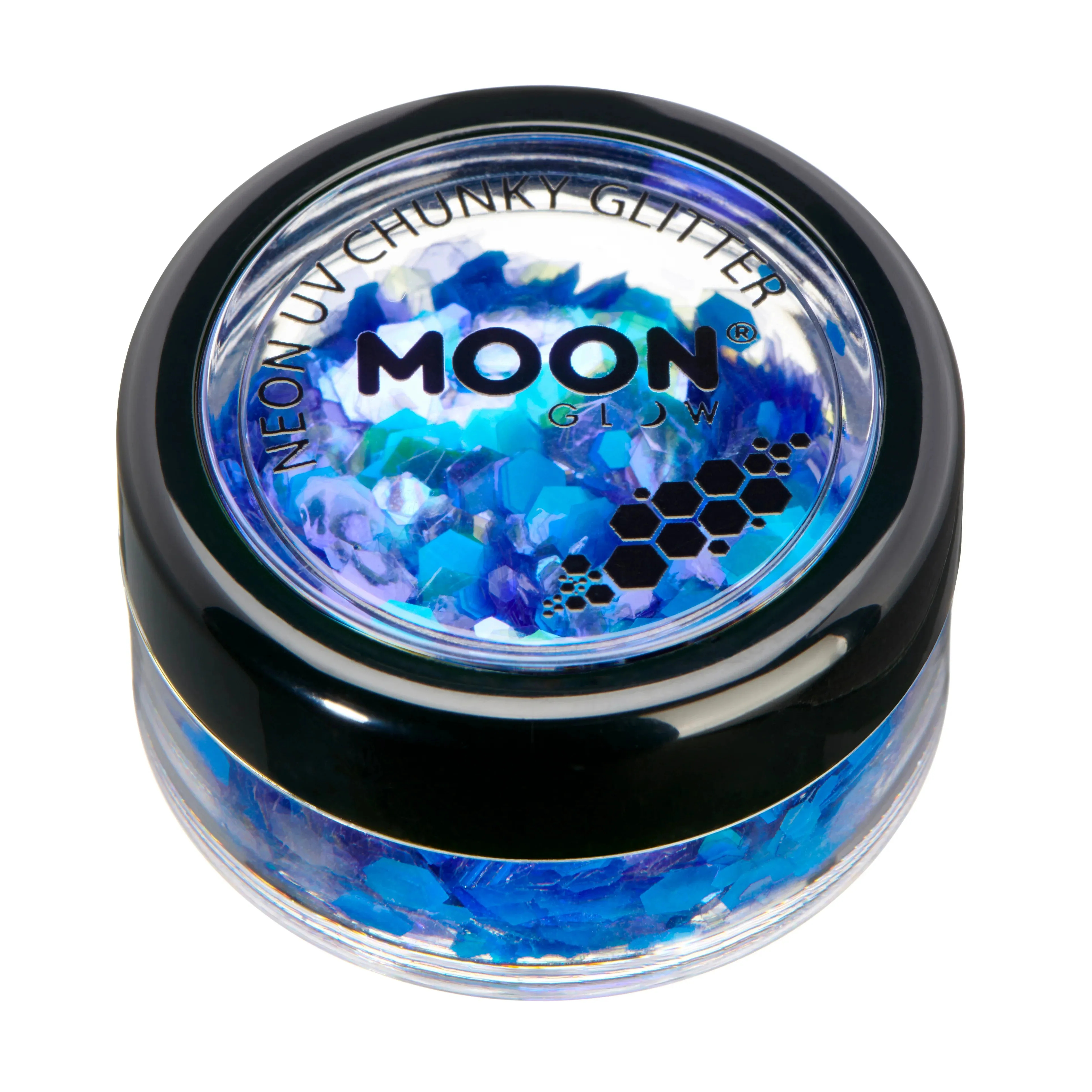 MOON NEON UV CHUNKY GLITTER SHAKER
