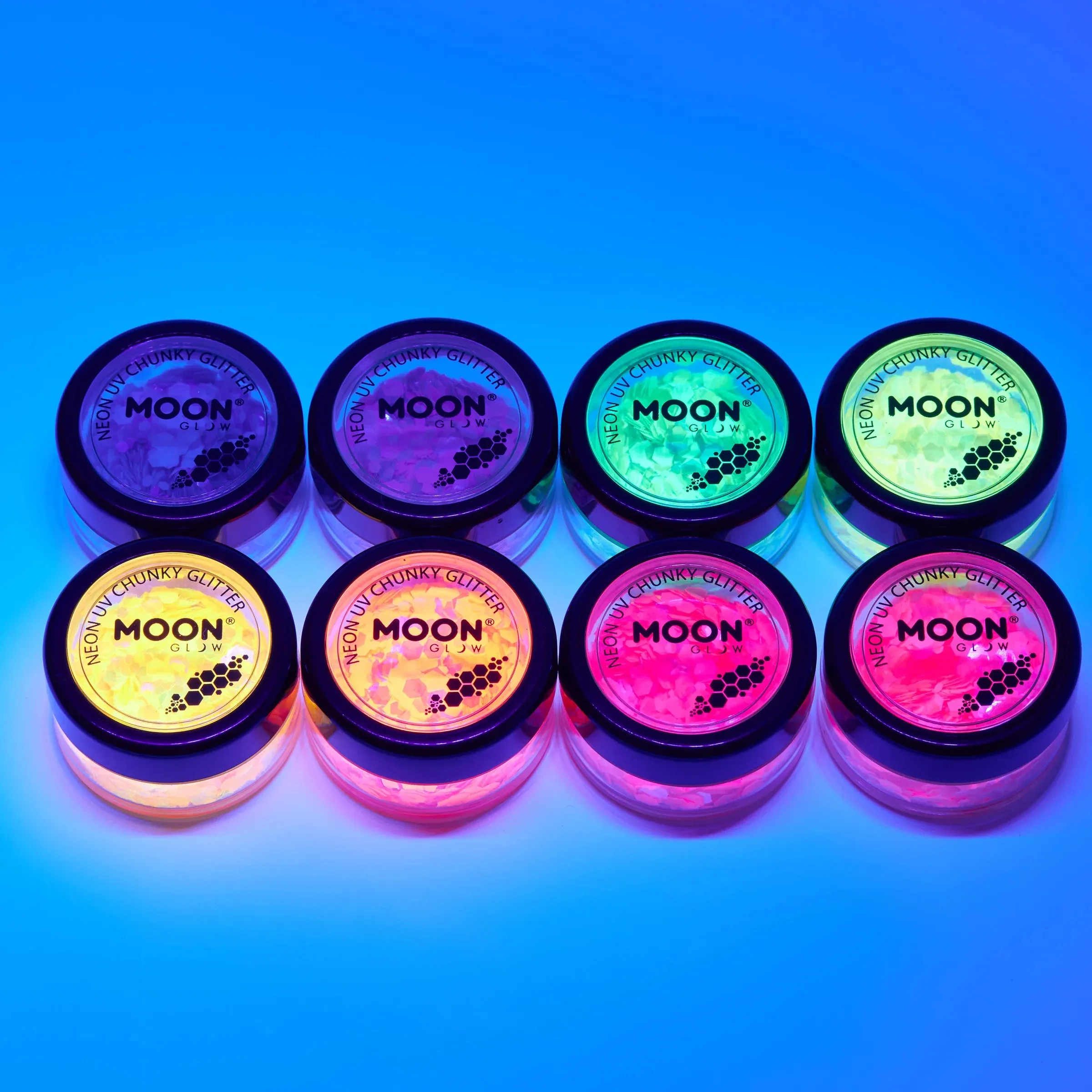 MOON NEON UV CHUNKY GLITTER SHAKER