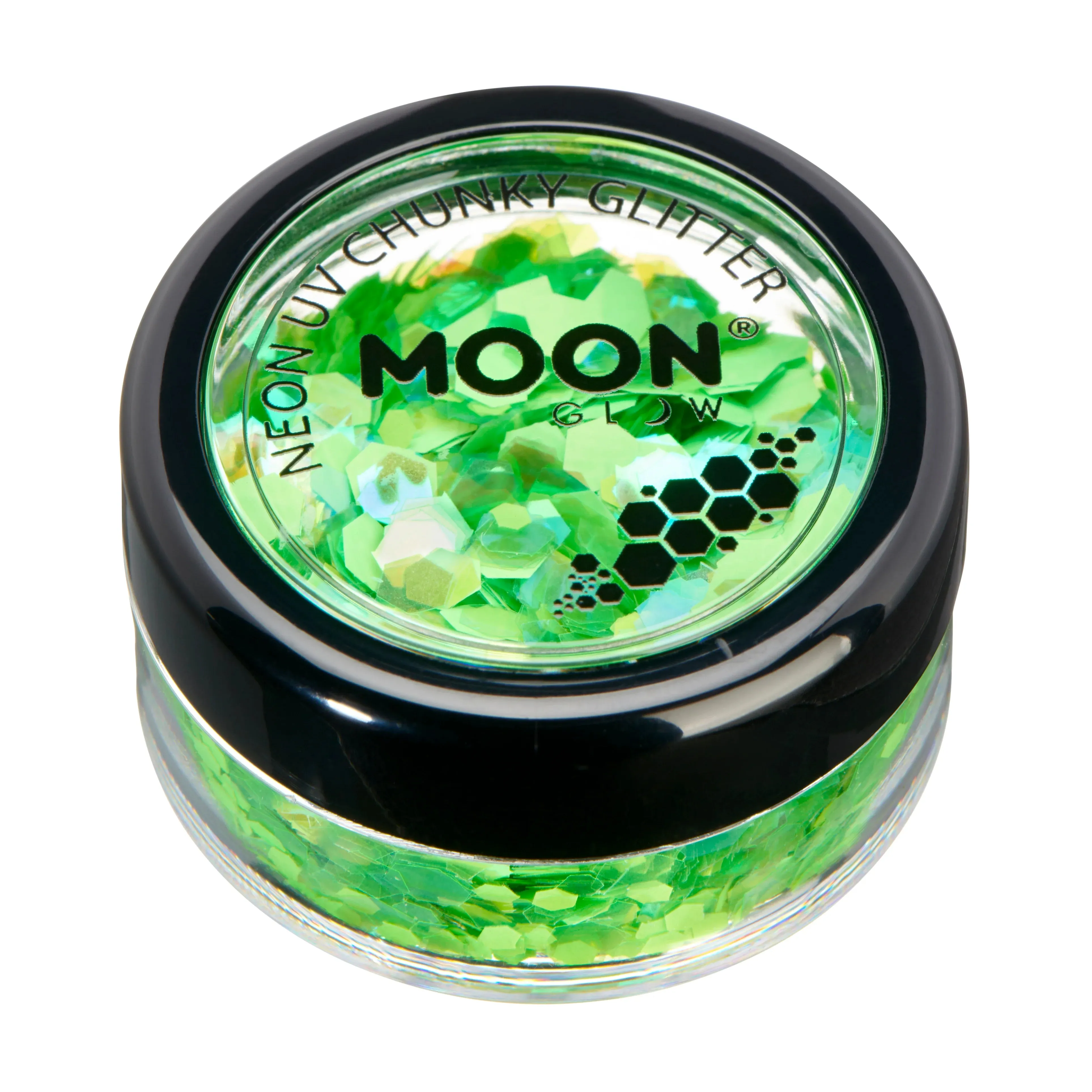 MOON NEON UV CHUNKY GLITTER SHAKER