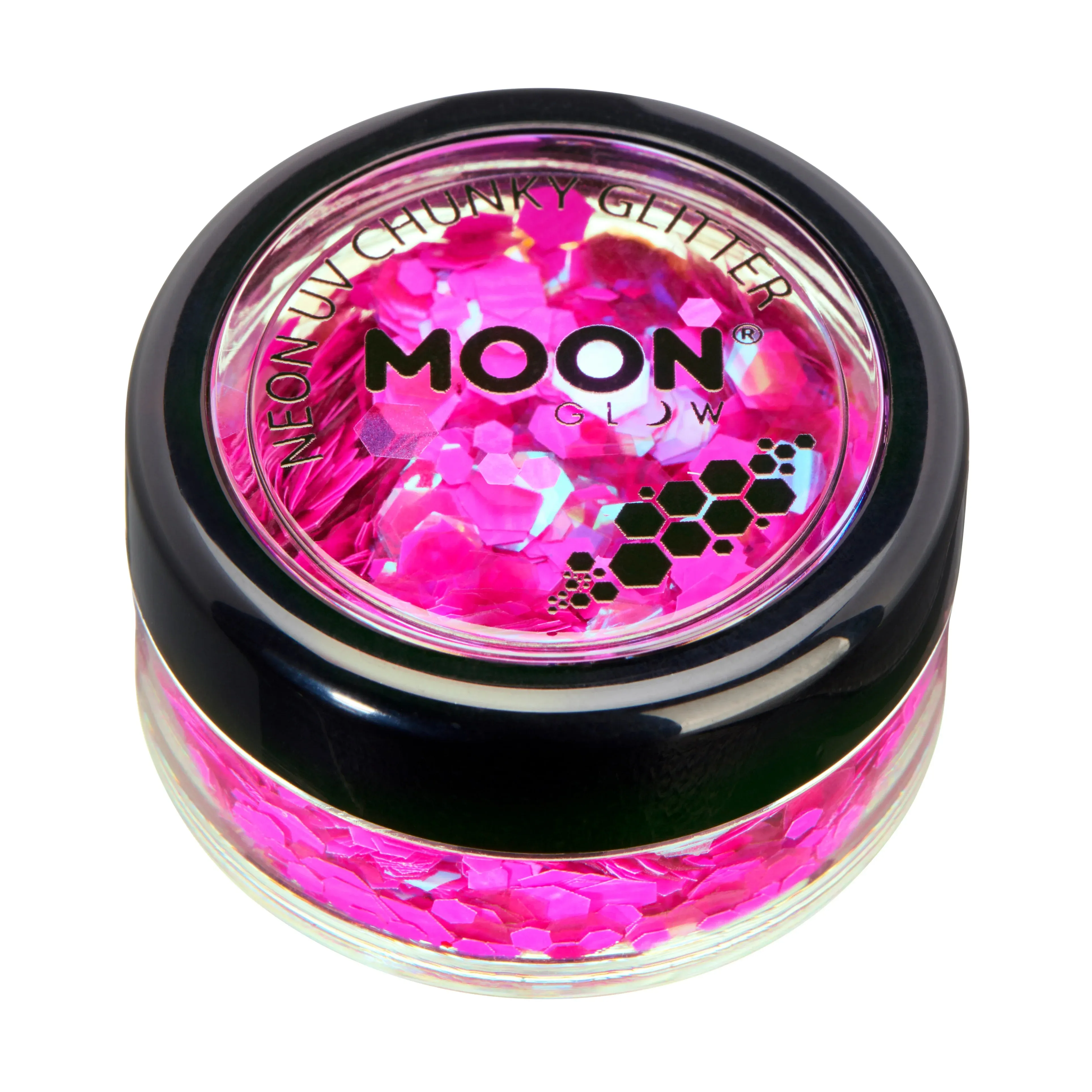 MOON NEON UV CHUNKY GLITTER SHAKER