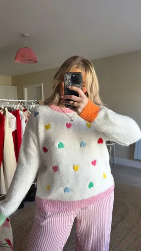 Multi Heart Jumper