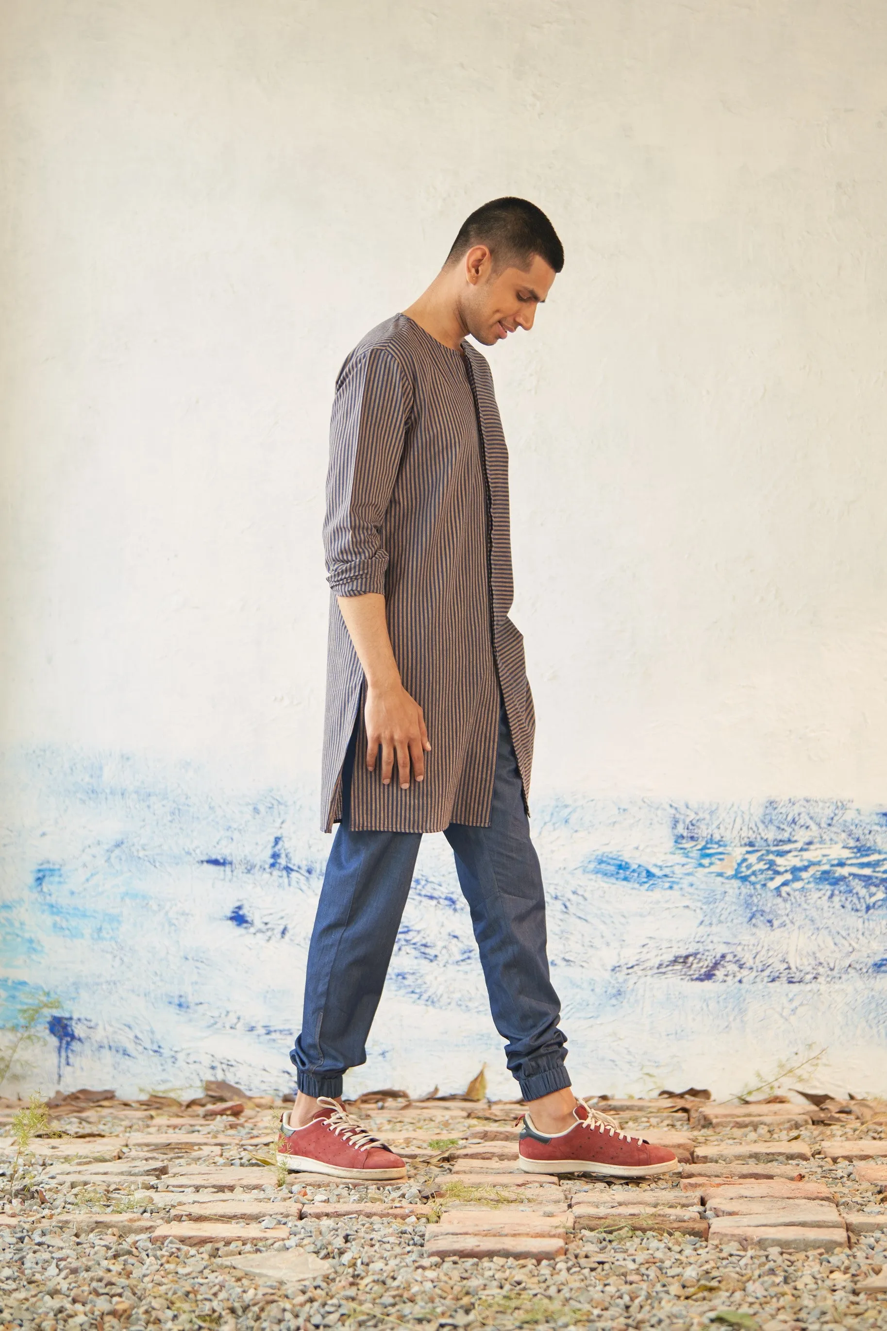 Navigate Placket Kurta (with Jogger)