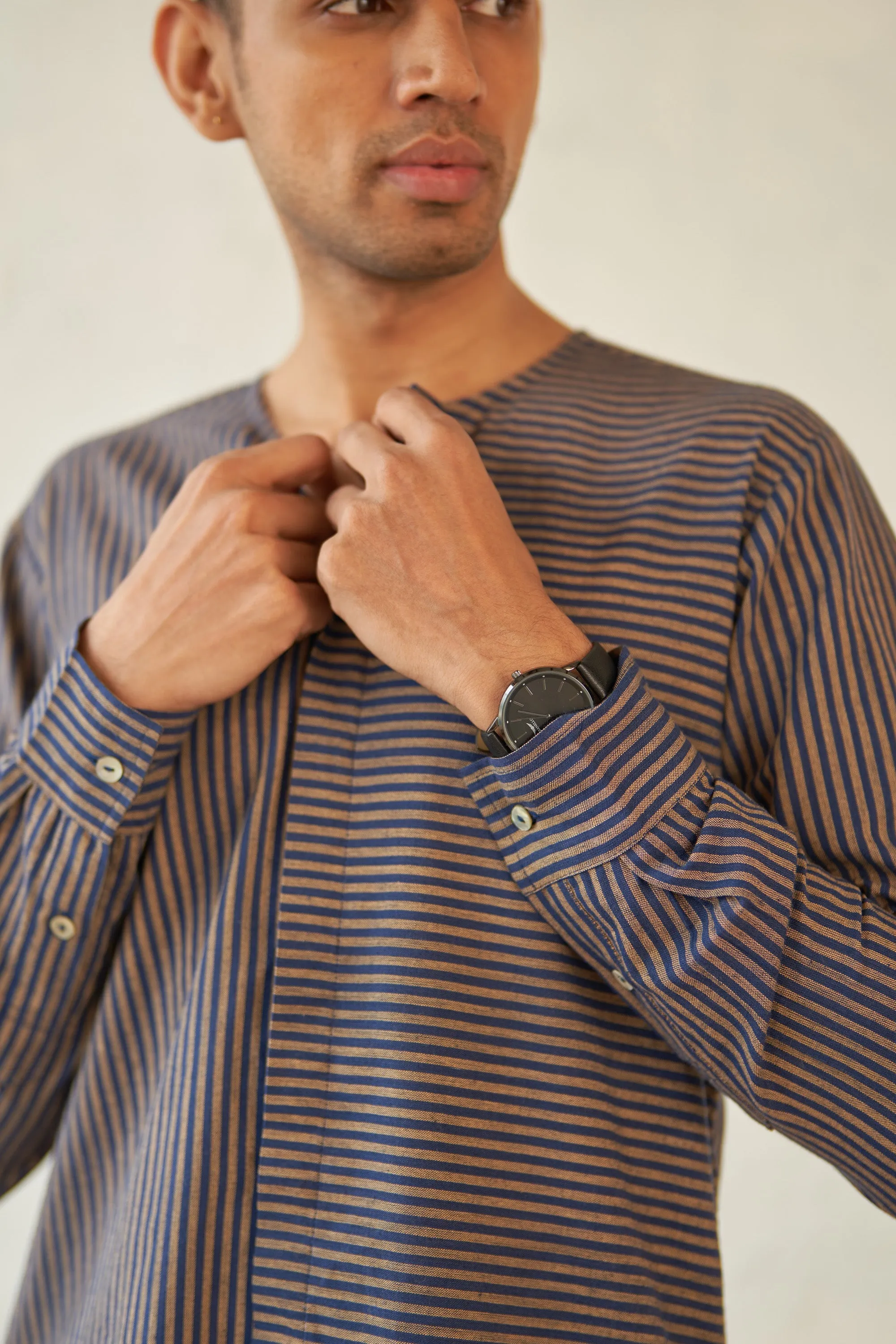 Navigate Placket Kurta (with Jogger)