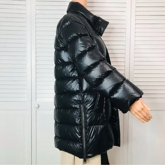 NB SERIES Bea Quilted Down Black Coat Size L