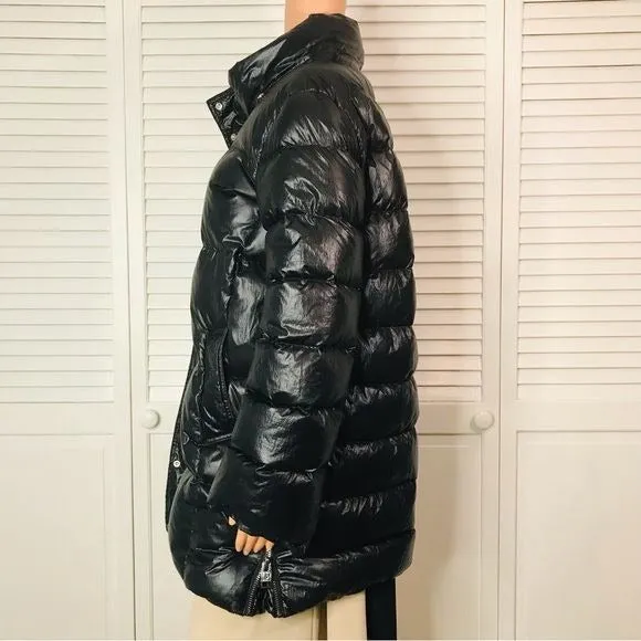 NB SERIES Bea Quilted Down Black Coat Size L