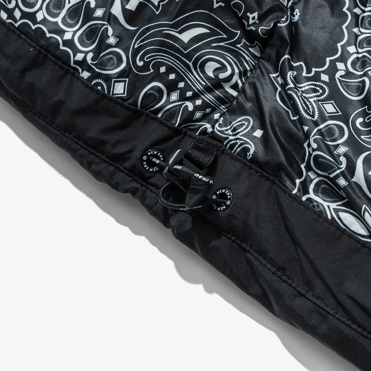 NEW ERA PUFFER GOOSE BLACK DOWN JACKET