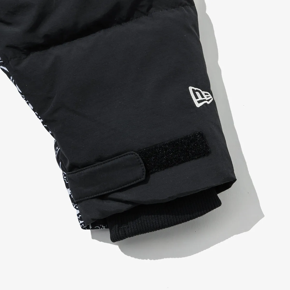 NEW ERA PUFFER GOOSE BLACK DOWN JACKET