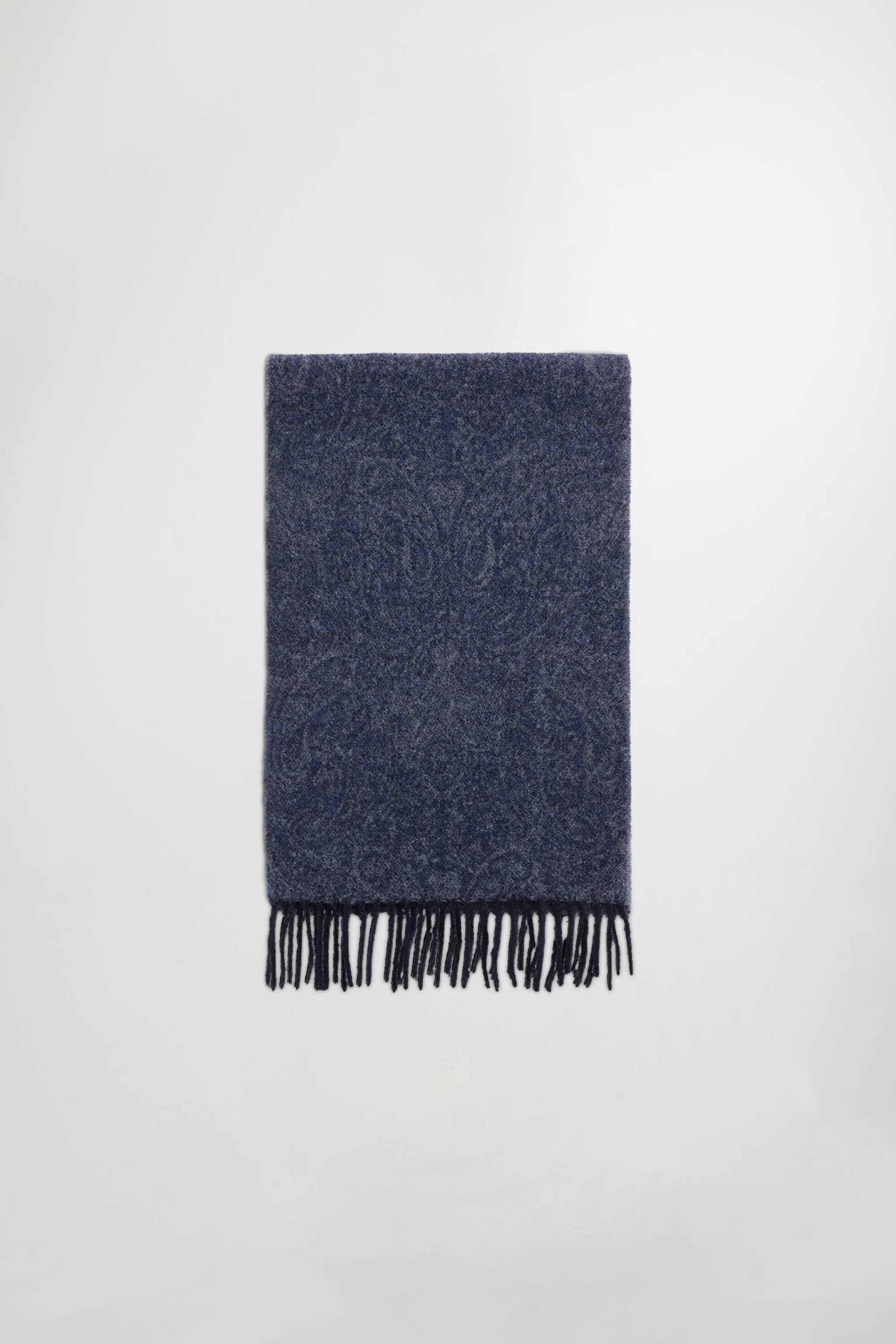 NN07 Scarf Two 9014 in Navy Print