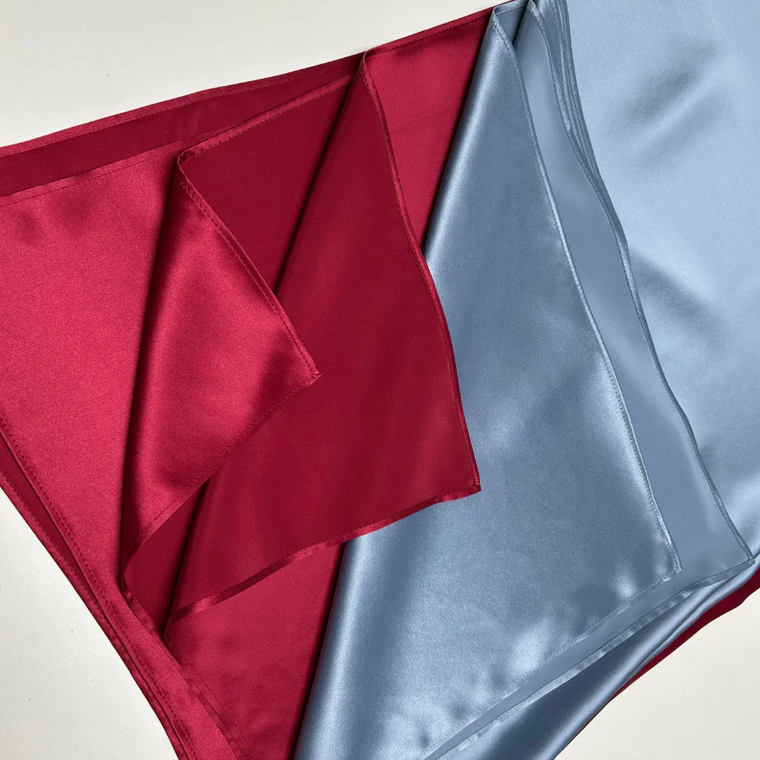 Oversized Silk Scarf Custom Wholesale - 110×110cm